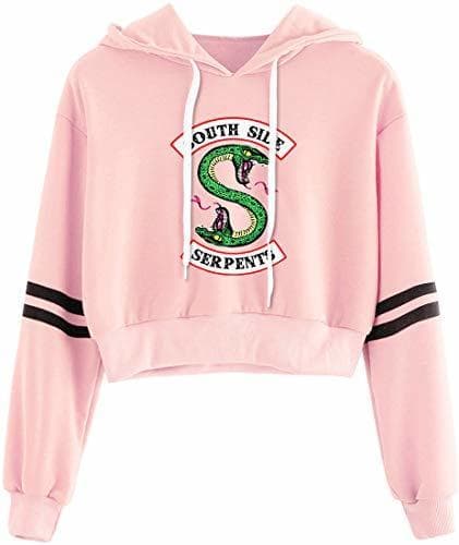 Producto OLIPHEE Sudaderas Primavera con Logo de Valle de Riverdale para Mujer para