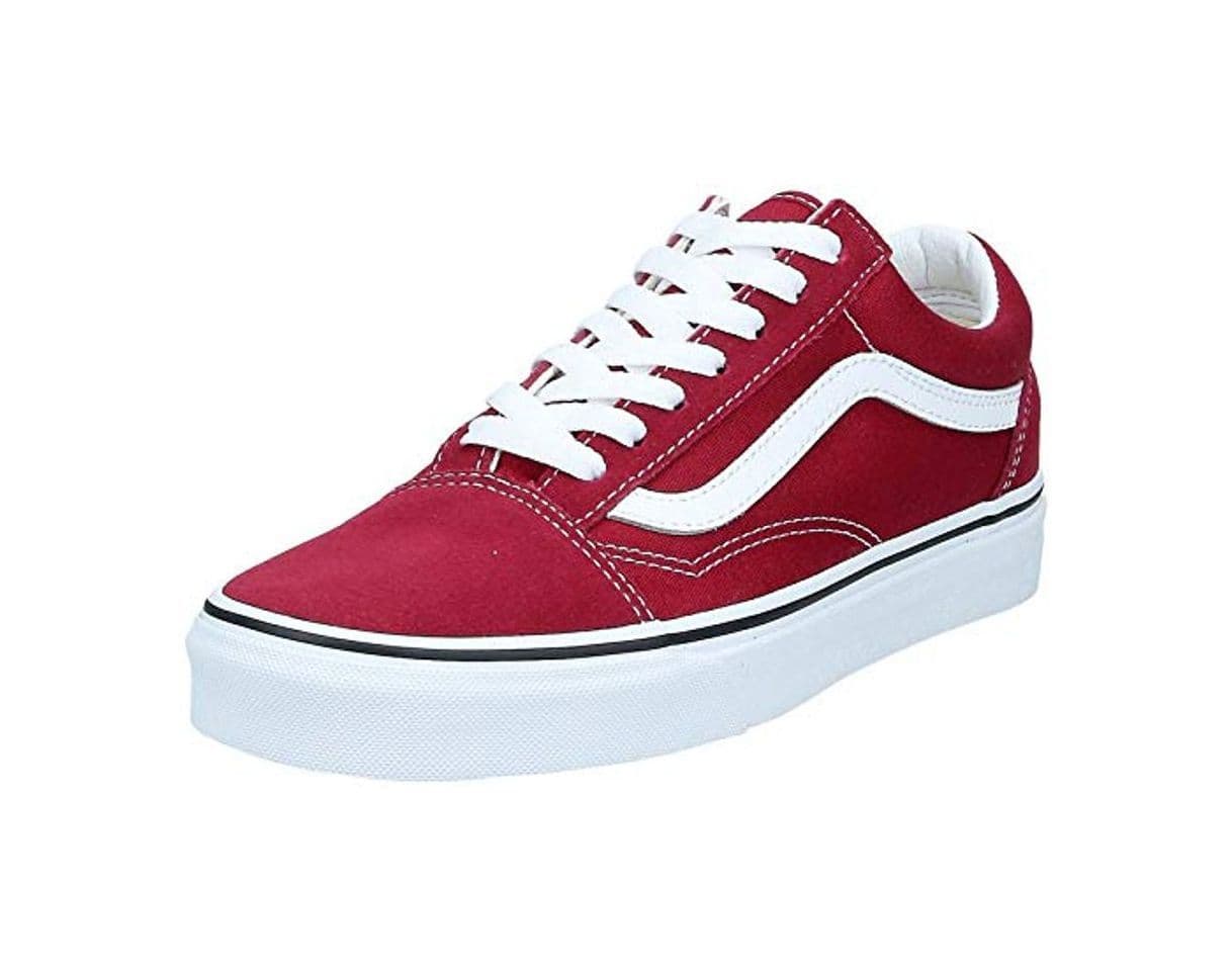 Moda Vans Old Skool Calzado Rumba Red/True White