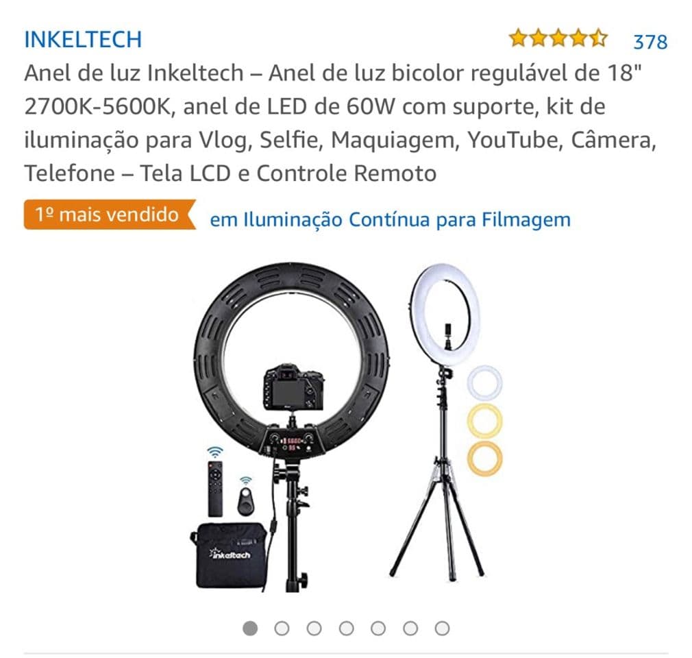 Fashion Ring light