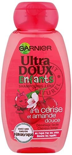 Belleza Garnier Ulta Doux, Champú 2 en 1 unisex niños, ultra suave -