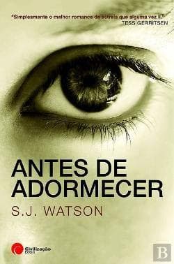 Libro Antes de Adormecer