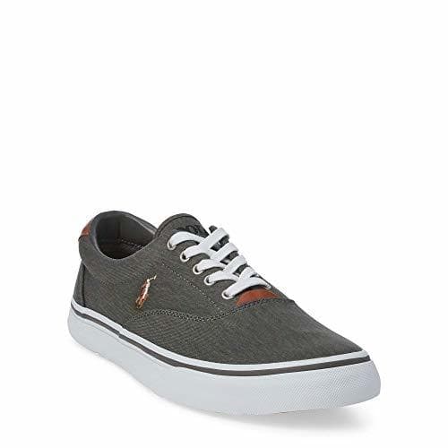 Moda Polo Ralph Lauren Thorton Twill N Black Zapatillas para Hombre