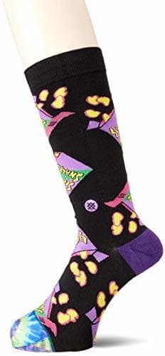 Moda Stance Men's Scooby Snacks Socks Black L