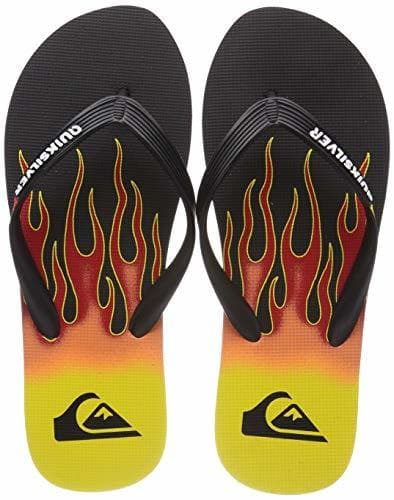 Moda Quiksilver Molokai Fire, Zapatos de Playa y Piscina para Hombre, Multicolor