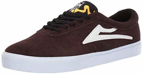 Moda Lakai Footwear Sheffield Simon Chocolate Suedesize Tenis, Ante Chocolate, Marrón