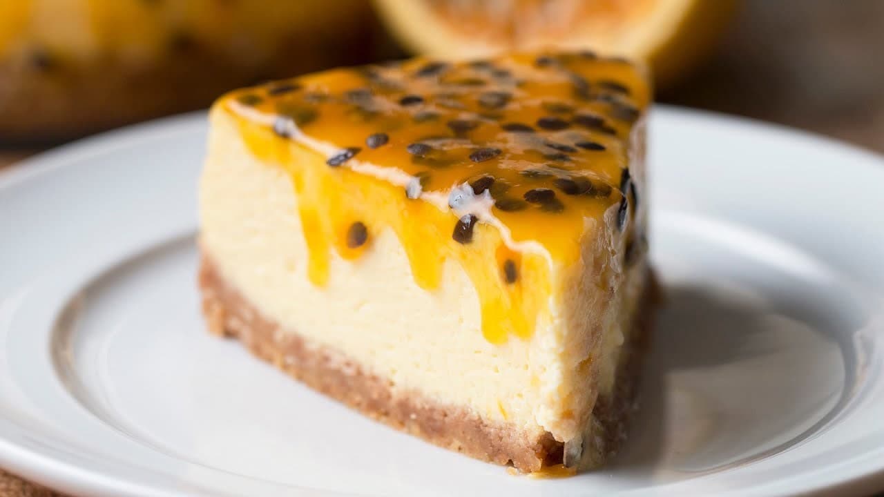 Moda Cheesecake de Maracujá 