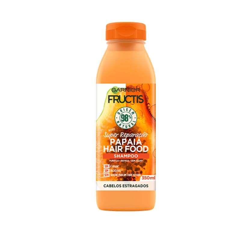 Fashion Champoo hair food papaia 🧡 Garnier 