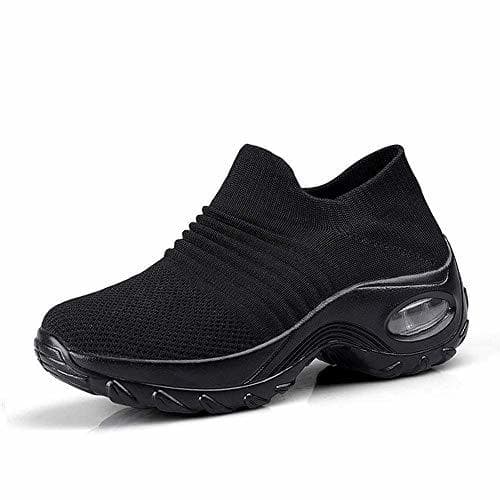 Moda Zapatos Deporte Mujer Zapatillas Deportivas Correr Gimnasio Casual Zapatos para Caminar Mesh