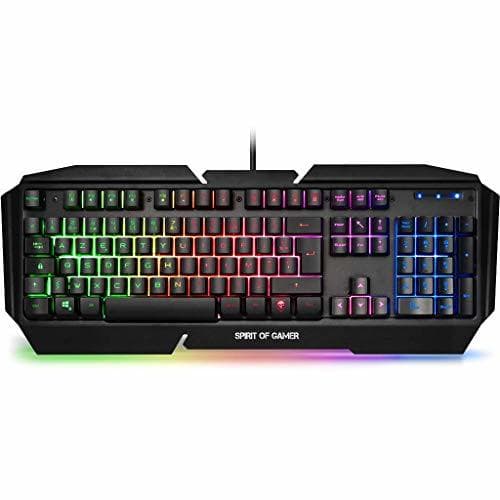 Electrónica SPIRIT OF GAMER - Teclado Gaming PRO-K5 AZERTY - Semimecánico - 19