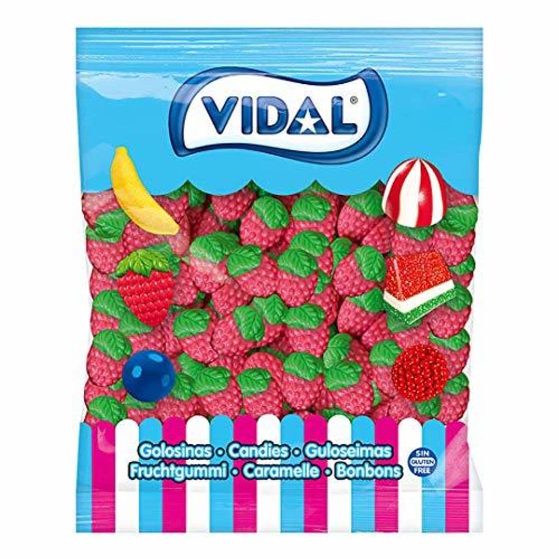 Product Fresas Silvestres – Bolsa de 1500 g – Vidal Golosinas