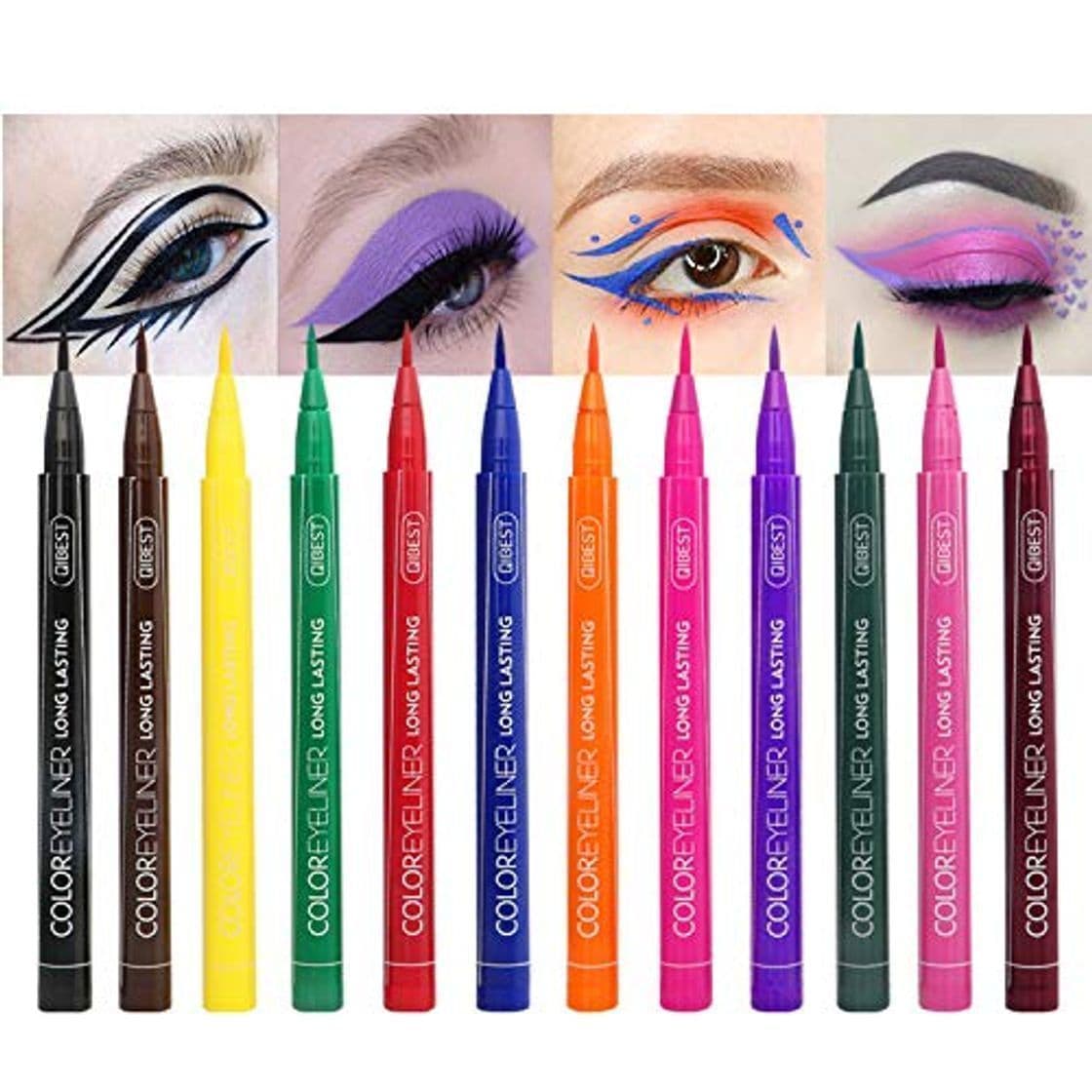 Product 12 Colors Matte Liquid Eyeliner Set