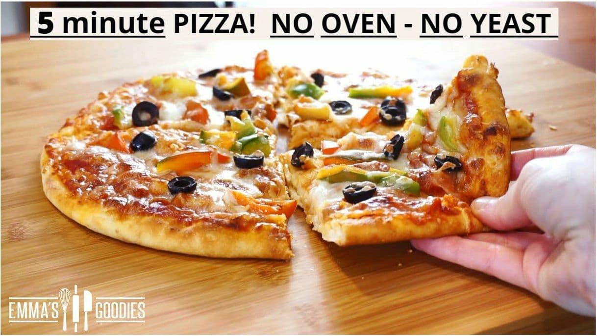 Moda 5 Minute NO OVEN , NO YEAST PIZZA! Lockdown Pizza Recipe