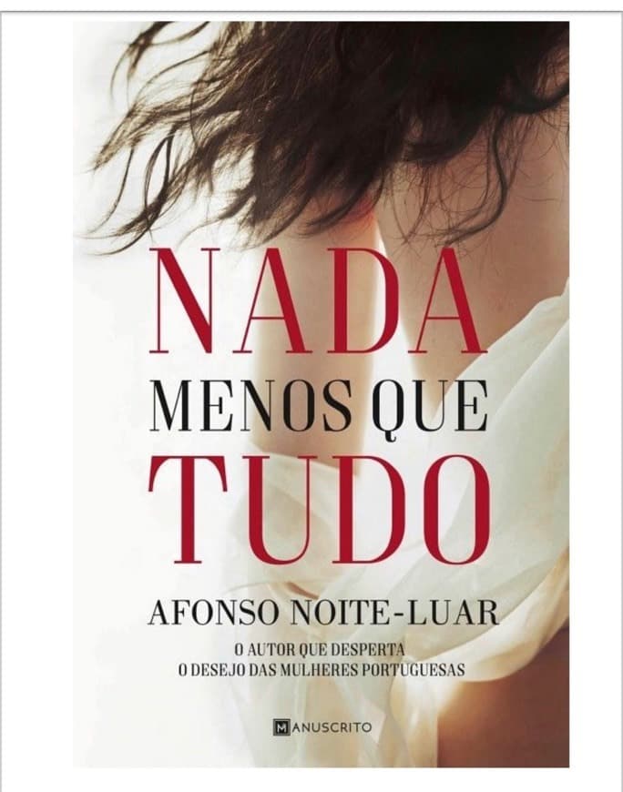 Book Nada Menos que Tudo 