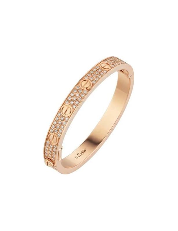 Product Cartier LOVE BRACELET DIAMOND-PAVED pulseira moda

