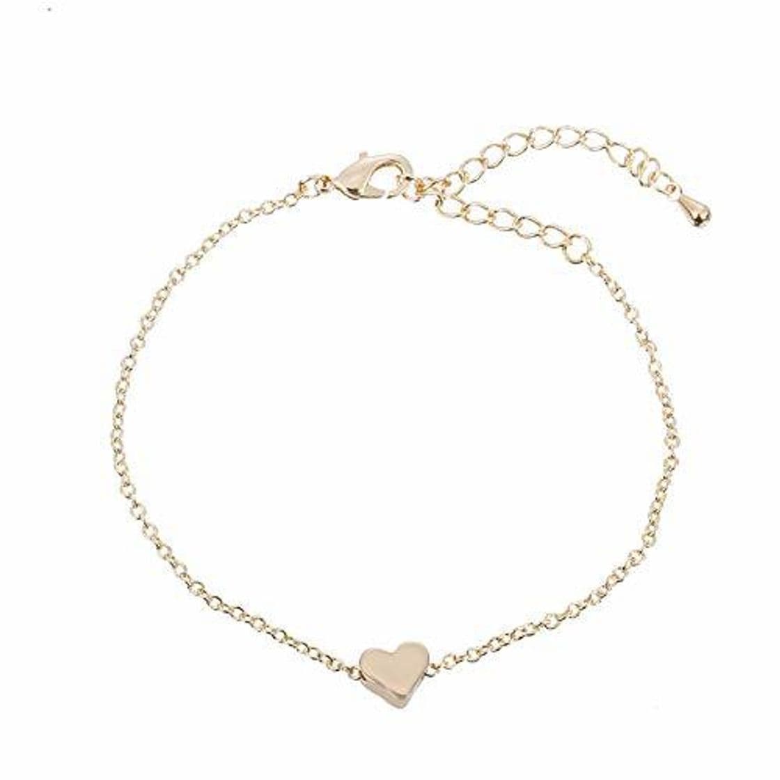 Product VHMKLOi Pulsera Duplo Coração Charme Pulseira de Ouro para As Mulheres Jóias