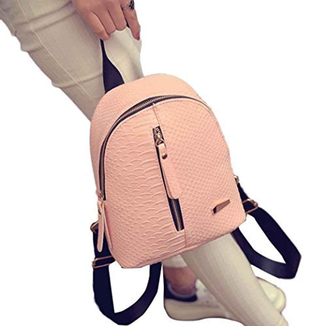 Producto Goodsatar Mochilas Mujer Cuero de la PU  Mochilas Bolsa de viaje