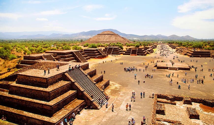 Place Piramides De Teotihuacan