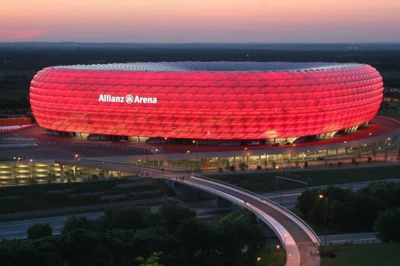 Lugar Estadio Del Bayer Muchen