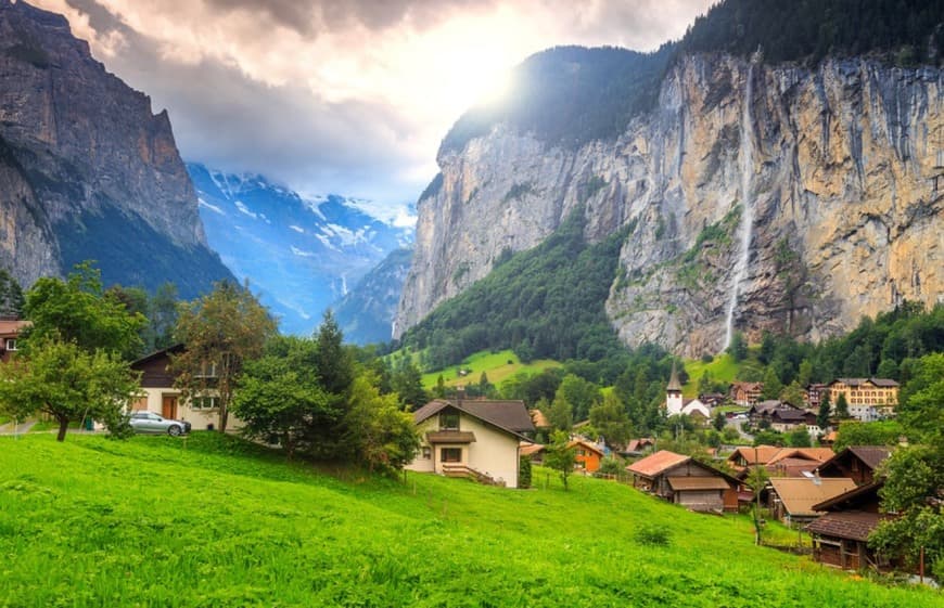 Place Lauterbrunnen, Suíça 