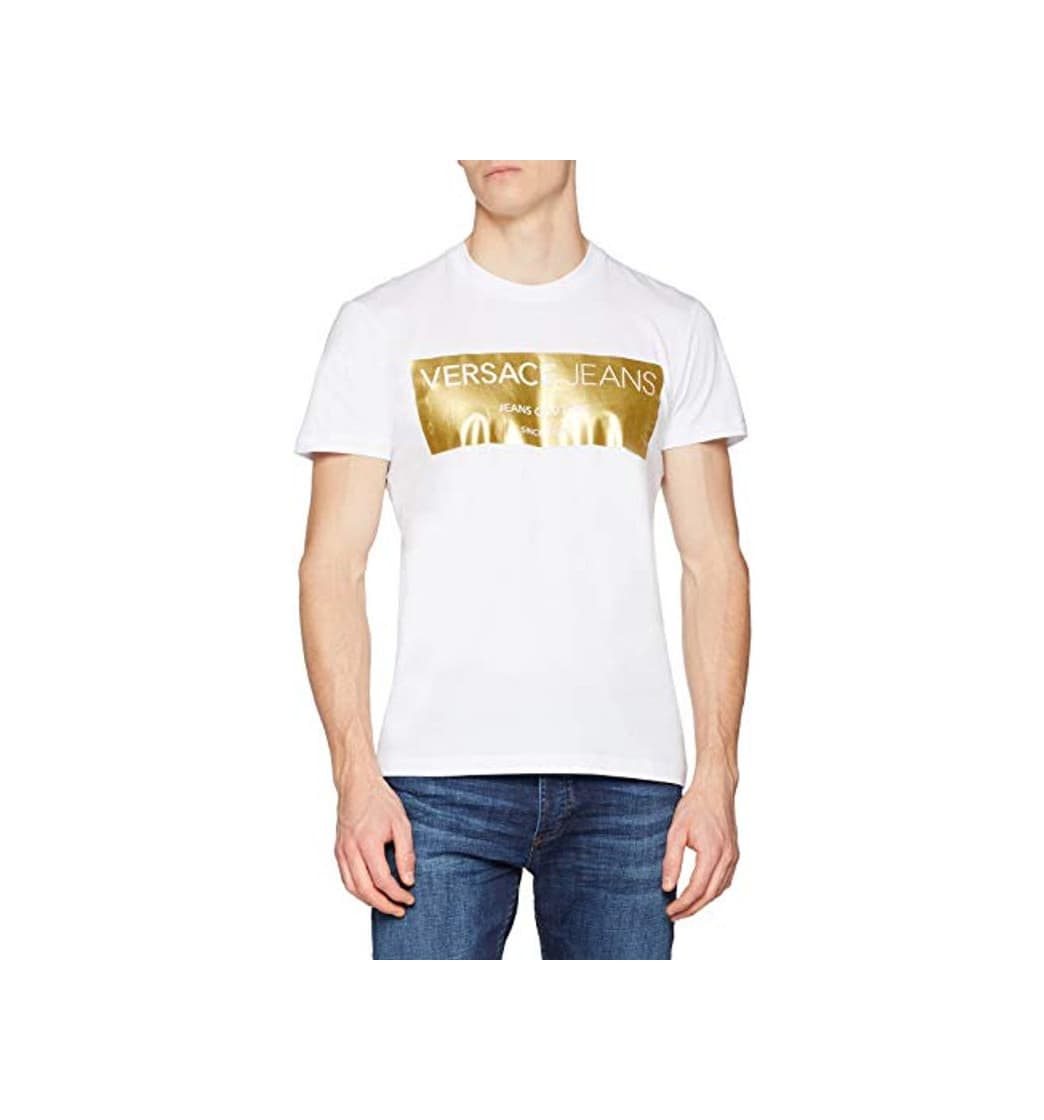 Product Versace Jeans Man T-Shirt Camiseta de Tirantes, Blanco