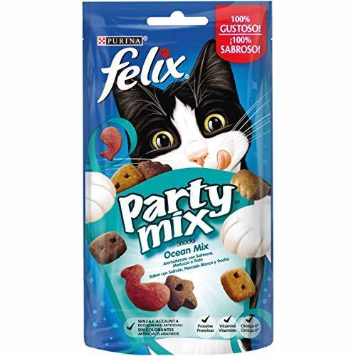 Producto Purina Felix Party Mix Oceano Snacks