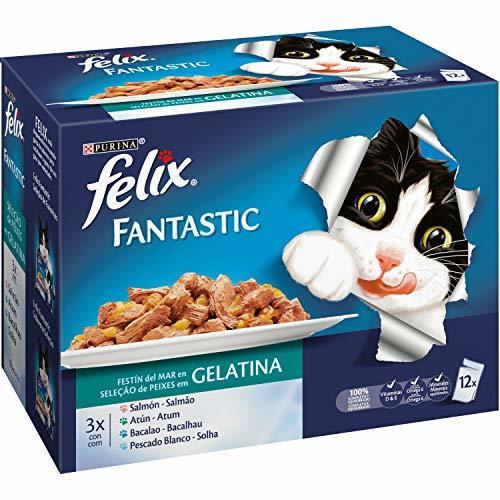 Producto Felix - Fantastic Gelatina de Festín del Mar - Paquete de 12