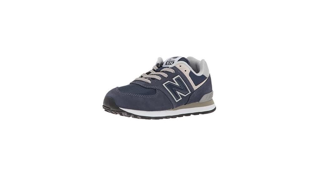 Fashion New Balance 574v2 Core Lace, Modelo GC574GV, Zapatillas para Niños, Azul