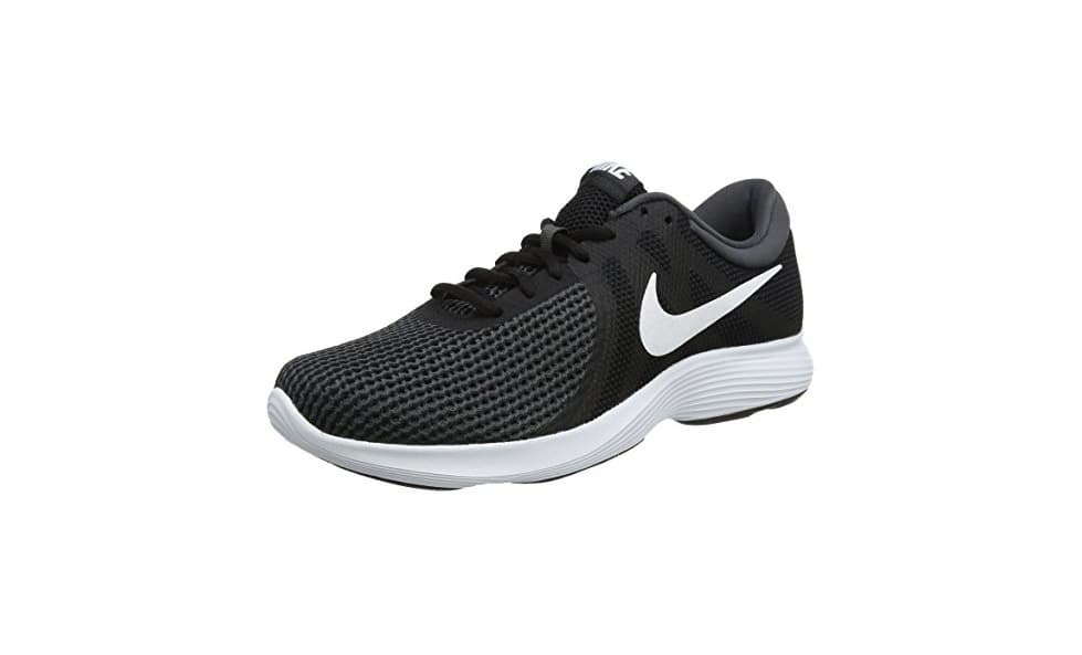 Moda Nike Revolution 4 EU, Zapatillas de Running para Hombre, Negro