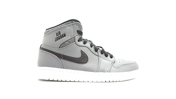 Fashion Nike Air Jordan 1 Retro High, Zapatillas de Deporte para Hombre, Gris/Blanco/Negro/Blanco