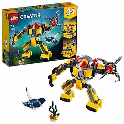 Product LEGO Creator - Robot Submarino, juguete de aventuras en el mar para