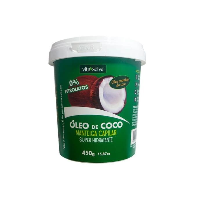 Product Manteiga Capilar Óleo De Coco Vita Seiva 