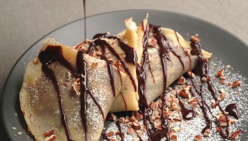 Fashion Crepes com Nutella 