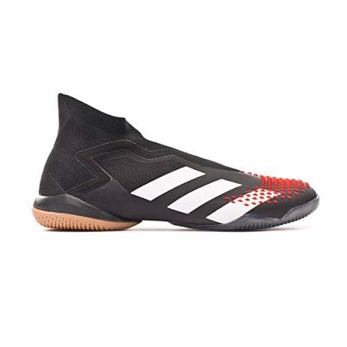 Lugar adidas Predator 20+ IN, Zapatilla de fútbol Sala, Core Black-White-Active Red, Talla