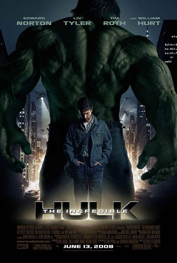 Movie The Incredible Hulk LIST N°3