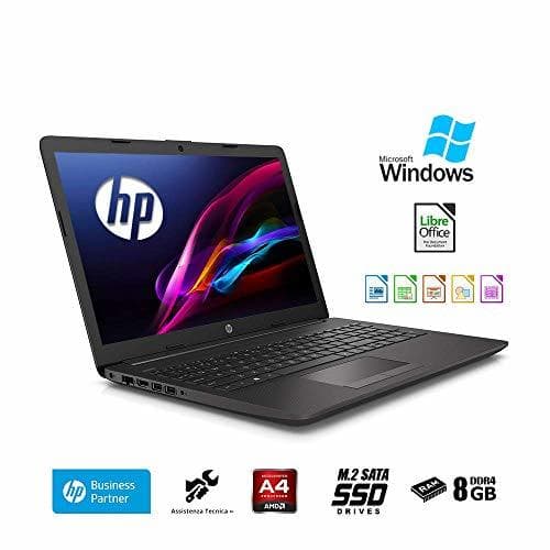 Producto HP 255 G7 Ordenador portátil 15.6" HD A4 9125 2.60Ghz Turbo