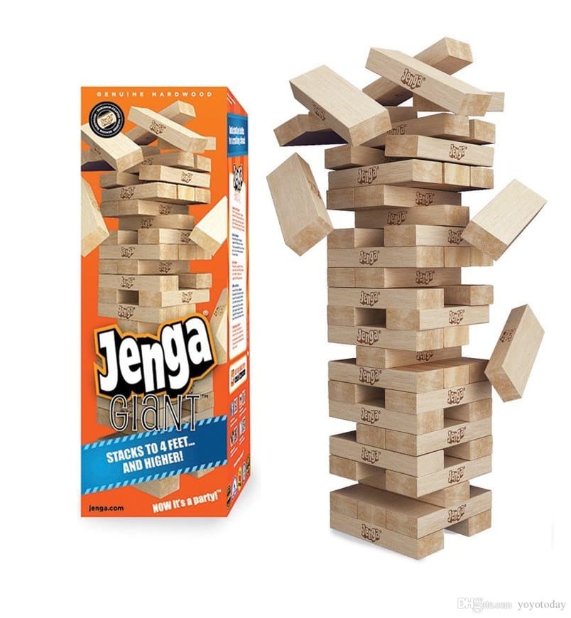 Moda Jenga Classic Game: Toys & Games - Amazon.com