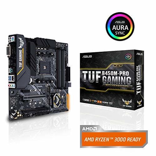 Electronic Asus TUF B450M-PRO Gaming - Placa Base de Gaming mATX AMD B450