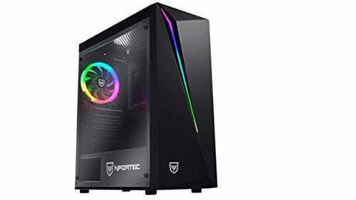 Electronic Nfortec Lynx Torre Gaming Negra RGB