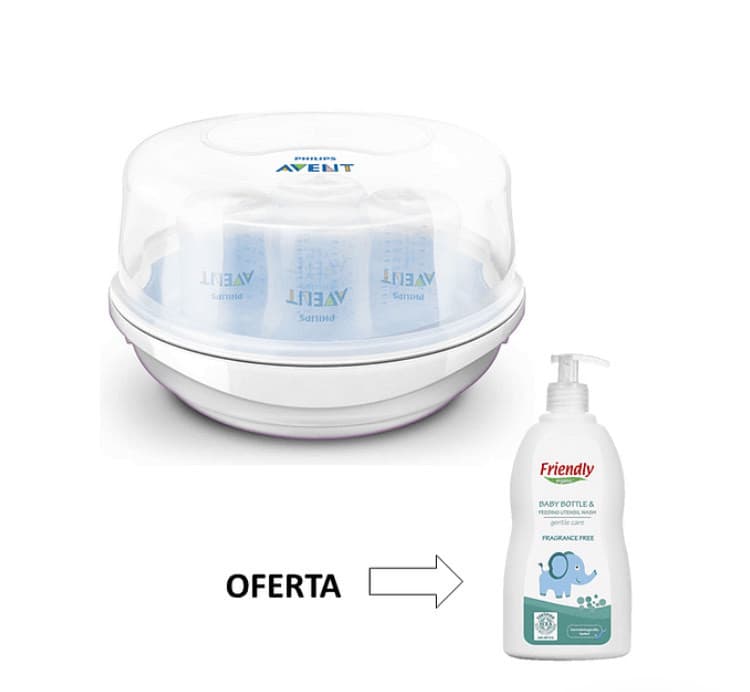 Fashion Esterilizador Microondas Philips Avent