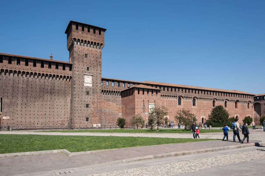 Place Castillo Sforzesco