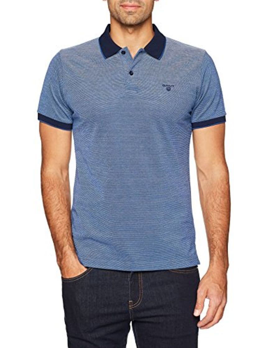 Producto Gant Original Pique SS Rugger, Polo Para Hombre, Azul