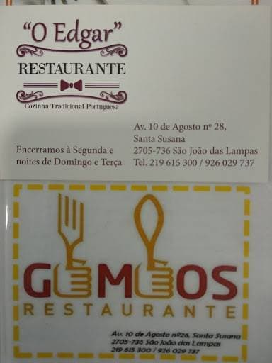 Restaurants Restaurante Gémeos