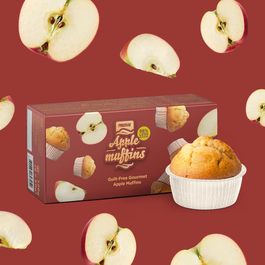 Producto Prozis Apple Muffins Low Sugar 60g