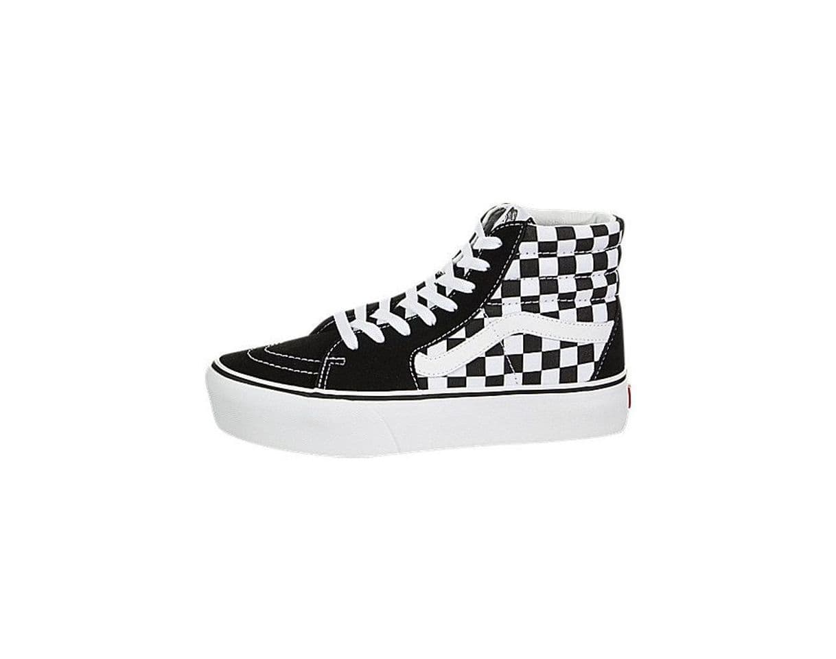 Fashion Vans Sk8 Hi Platform Calzado Checkerboard