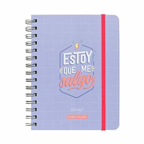 Product Mr. Wonderful 2019/20 Semanal - Agenda Rotu "Estoy que Me Salgo"