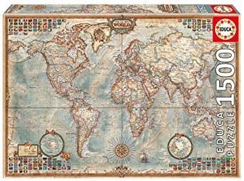 Producto Puzzles Educa - El mundo, mapa político, puzzle de 1500 piezas