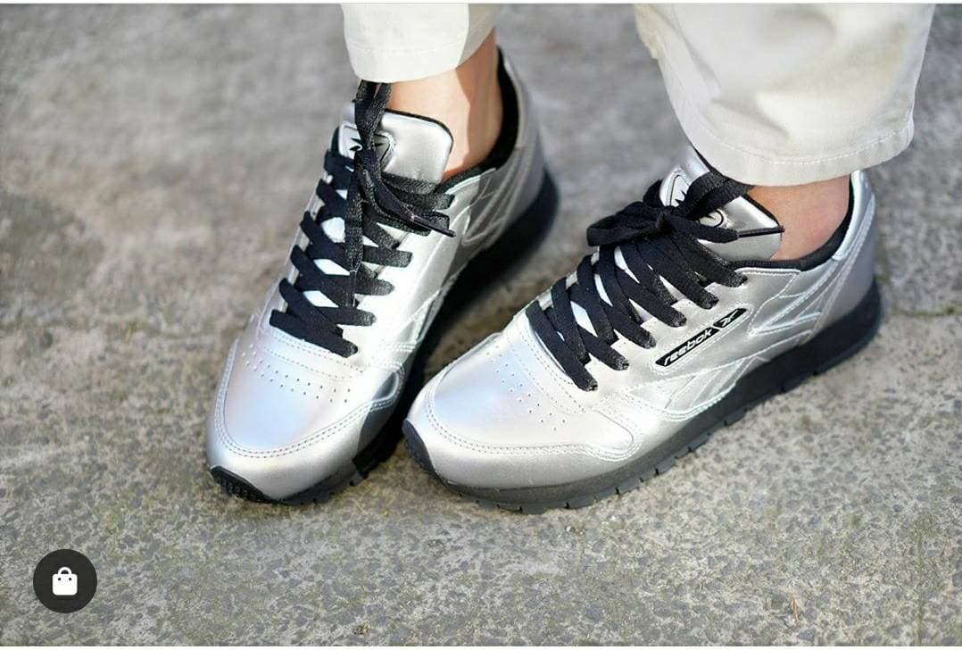 Producto Reebok Classic Leather Silver Metallic