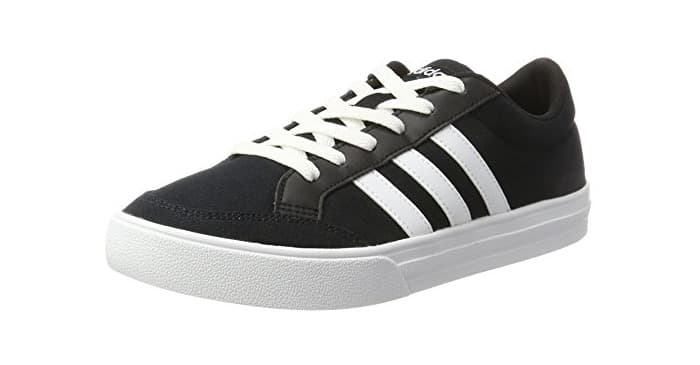 Fashion Adidas Vs Set, Zapatillas de Deporte Hombre, Negro