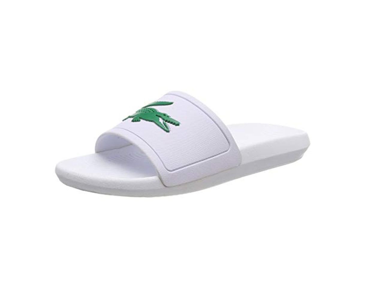 Moda Lacoste Croco Slide 119 1 CMA, Sandalias de Punta Descubierta para Hombre,