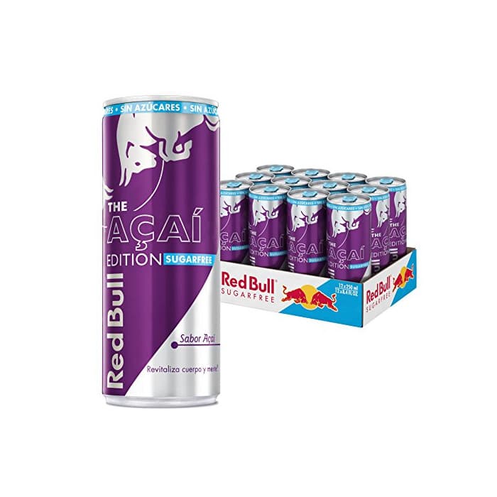 Producto Red Bull Açai Edition Bebida Energética - Paquete de 12 x 250